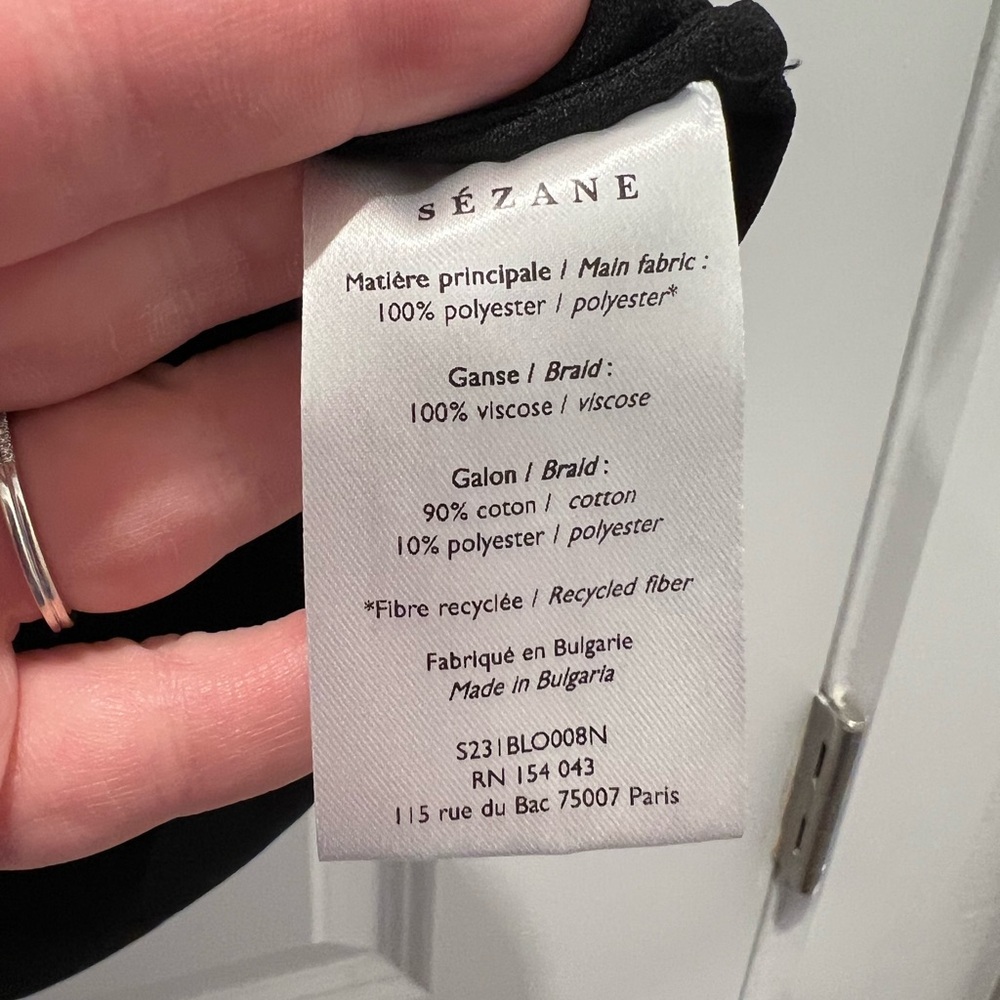 Sezane Tina Blouse - Picture 7 of 9